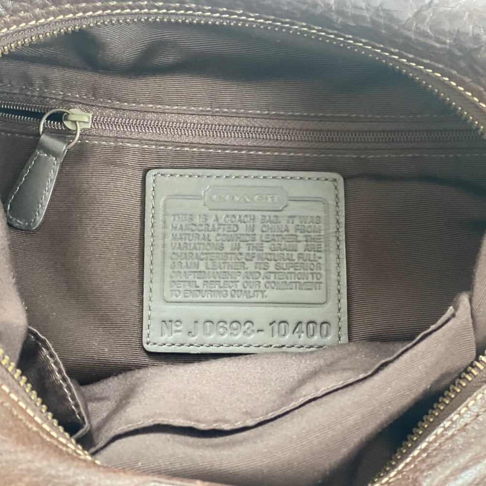 Coach All Genuine Leather Handbag - Picture 7 of 8